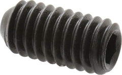 Holo-Krome - 5/16-18 UNC, 5/8" OAL, Cup Point Set Screw - Grade 8 Alloy Steel, 5/32" Key - Industrial Tool & Supply