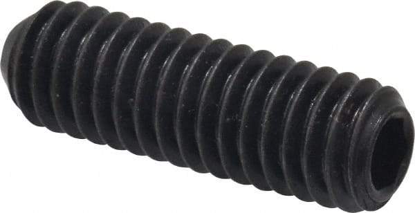 Holo-Krome - 5/16-18 UNC, 1" OAL, Cup Point Set Screw - Grade 8 Alloy Steel, 5/32" Key - Industrial Tool & Supply