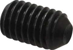Holo-Krome - 3/8-16 UNC, 5/8" OAL, Cup Point Set Screw - Grade 8 Alloy Steel, 3/16" Key - Industrial Tool & Supply