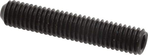 Holo-Krome - 3/8-16 UNC, 2" OAL, Cup Point Set Screw - Grade 8 Alloy Steel, 3/16" Key - Industrial Tool & Supply