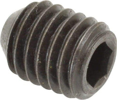 Holo-Krome - 1/2-13 UNC, 5/8" OAL, Cup Point Set Screw - Grade 8 Alloy Steel, 1/4" Key - Industrial Tool & Supply