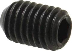 Holo-Krome - 1/2-13 UNC, 3/4" OAL, Cup Point Set Screw - Grade 8 Alloy Steel, 1/4" Key - Industrial Tool & Supply