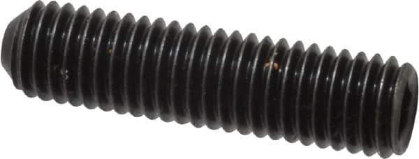 Holo-Krome - 1/2-13 UNC, 2" OAL, Cup Point Set Screw - Grade 8 Alloy Steel, 1/4" Key - Industrial Tool & Supply