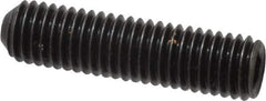 Holo-Krome - 1/2-13 UNC, 2" OAL, Cup Point Set Screw - Grade 8 Alloy Steel, 1/4" Key - Industrial Tool & Supply