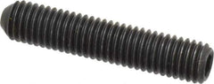 Holo-Krome - 1/2-13 UNC, 2-1/2" OAL, Cup Point Set Screw - Grade 8 Alloy Steel, 1/4" Key - Industrial Tool & Supply