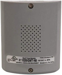 Edwards Signaling - 120 VAC, Base Mount Signal Combination Tone Card - 3R, 4X NEMA Rated, IP54 Ingress Rating, 0.05 Amp, 79 dB at 10 Ft. to 89 dB at 1m Adjustable Output, For Use with 102 Series Stacklights - Industrial Tool & Supply