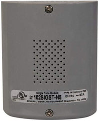 Edwards Signaling - 120 VAC, Base Mount Signal Combination Tone Card - 3R, 4X NEMA Rated, IP54 Ingress Rating, 0.05 Amp, 79 dB at 10 Ft. to 89 dB at 1m Adjustable Output, For Use with 102 Series Stacklights - Industrial Tool & Supply