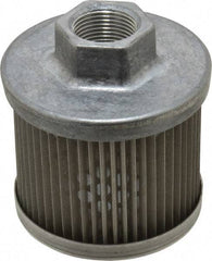 Flow Ezy Filters - 100 Mesh, 189 LPM, 5 GPM, 3.3" Diam, Female Suction Strainer without Bypass - 3/4 Port NPT, 3-1/2" Long - Industrial Tool & Supply