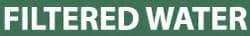 NMC - Pipe Marker with Filtered Water Legend and No Graphic - 3/4 to 1-1/4" Pipe Outside Diam, White on Green - Industrial Tool & Supply
