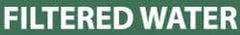 NMC - Pipe Marker with Filtered Water Legend and No Graphic - 3/4 to 1-1/4" Pipe Outside Diam, White on Green - Industrial Tool & Supply
