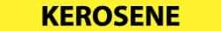 NMC - Pipe Marker with Kerosene Legend and No Graphic - 1-1/2 to 2" Pipe Outside Diam, Black on Yellow - Industrial Tool & Supply