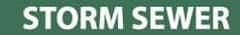 NMC - Pipe Marker with Storm Sewer Legend and No Graphic - 1-1/2 to 2" Pipe Outside Diam, White on Green - Industrial Tool & Supply