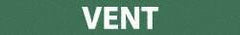 NMC - Pipe Marker with Vent Legend and No Graphic - 3/4 to 1-1/4" Pipe Outside Diam, White on Green - Industrial Tool & Supply