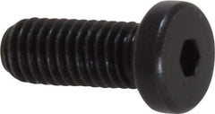 Holo-Krome - #10-32 UNF Hex Socket Drive, Low Socket Cap Screw - Alloy Steel, Black Oxide Finish, Fully Threaded, 1/2" Length Under Head - Industrial Tool & Supply