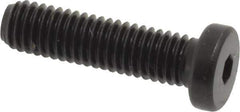 Holo-Krome - #10-32 UNF Hex Socket Drive, Low Socket Cap Screw - Alloy Steel, Black Oxide Finish, Fully Threaded, 3/4" Length Under Head - Industrial Tool & Supply