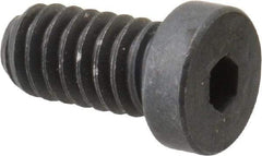 Holo-Krome - 1/4-20 UNC Hex Socket Drive, Low Socket Cap Screw - Alloy Steel, Black Oxide Finish, Fully Threaded, 1/2" Length Under Head - Industrial Tool & Supply
