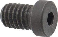 Holo-Krome - 5/16-18 UNC Hex Socket Drive, Low Socket Cap Screw - Alloy Steel, Black Oxide Finish, Fully Threaded, 1/2" Length Under Head - Industrial Tool & Supply