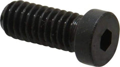 Holo-Krome - 5/16-18 UNC Hex Socket Drive, Low Socket Cap Screw - Alloy Steel, Black Oxide Finish, Fully Threaded, 3/4" Length Under Head - Industrial Tool & Supply