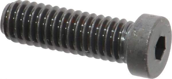 Holo-Krome - 5/16-18 UNC Hex Socket Drive, Low Socket Cap Screw - Alloy Steel, Black Oxide Finish, Fully Threaded, 1" Length Under Head - Industrial Tool & Supply