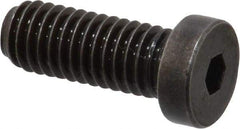 Holo-Krome - 3/8-16 UNC Hex Socket Drive, Low Socket Cap Screw - Alloy Steel, Black Oxide Finish, Fully Threaded, 1" Length Under Head - Industrial Tool & Supply