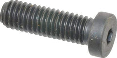 Holo-Krome - 3/8-16 UNC Hex Socket Drive, Low Socket Cap Screw - Alloy Steel, Black Oxide Finish, Fully Threaded, 1-1/4" Length Under Head - Industrial Tool & Supply