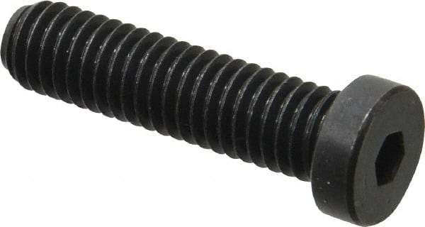 Holo-Krome - 3/8-16 UNC Hex Socket Drive, Low Socket Cap Screw - Alloy Steel, Black Oxide Finish, Fully Threaded, 1-1/2" Length Under Head - Industrial Tool & Supply