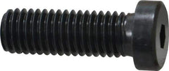 Holo-Krome - 1/2-13 UNC Hex Socket Drive, Low Socket Cap Screw - Alloy Steel, Black Oxide Finish, Fully Threaded, 1-1/2" Length Under Head - Industrial Tool & Supply