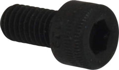 Holo-Krome - M5x0.80 Metric Coarse Hex Socket Drive, Socket Cap Screw - Grade 12.9 Alloy Steel, Black Oxide Finish, Fully Threaded, 10mm Length Under Head - Industrial Tool & Supply