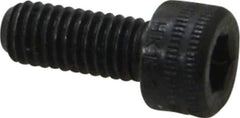 Holo-Krome - M5x0.80 Metric Coarse Hex Socket Drive, Socket Cap Screw - Grade 12.9 Alloy Steel, Black Oxide Finish, Fully Threaded, 12mm Length Under Head - Industrial Tool & Supply