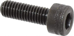 Holo-Krome - M5x0.80 Metric Coarse Hex Socket Drive, Socket Cap Screw - Grade 12.9 Alloy Steel, Black Oxide Finish, Fully Threaded, 15mm Length Under Head - Industrial Tool & Supply