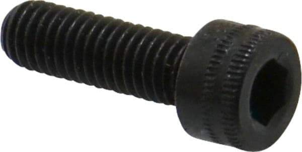 Holo-Krome - M5x0.80 Metric Coarse Hex Socket Drive, Socket Cap Screw - Grade 12.9 Alloy Steel, Black Oxide Finish, Fully Threaded, 16mm Length Under Head - Industrial Tool & Supply