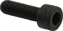 Holo-Krome - M5x0.80 Metric Coarse Hex Socket Drive, Socket Cap Screw - Grade 12.9 Alloy Steel, Black Oxide Finish, Fully Threaded, 16mm Length Under Head - Industrial Tool & Supply