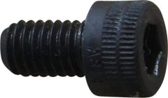 Holo-Krome - M6x1.00 Metric Coarse Hex Socket Drive, Socket Cap Screw - Grade 12.9 Alloy Steel, Black Oxide Finish, Fully Threaded, 10mm Length Under Head - Industrial Tool & Supply