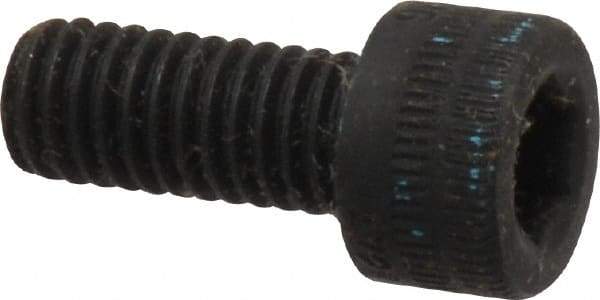 Holo-Krome - M6x1.00 Metric Coarse Hex Socket Drive, Socket Cap Screw - Grade 12.9 Alloy Steel, Black Oxide Finish, Fully Threaded, 14mm Length Under Head - Industrial Tool & Supply