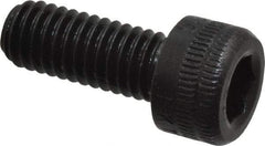 Holo-Krome - M6x1.00 Metric Coarse Hex Socket Drive, Socket Cap Screw - Grade 12.9 Alloy Steel, Black Oxide Finish, Fully Threaded, 15mm Length Under Head - Industrial Tool & Supply