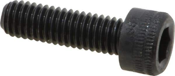 Holo-Krome - M6x1.00 Metric Coarse Hex Socket Drive, Socket Cap Screw - Grade 12.9 Alloy Steel, Black Oxide Finish, Fully Threaded, 20mm Length Under Head - Industrial Tool & Supply