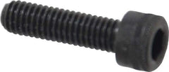 Holo-Krome - M6x1.00 Metric Coarse Hex Socket Drive, Socket Cap Screw - Grade 12.9 Alloy Steel, Black Oxide Finish, Fully Threaded, 22mm Length Under Head - Industrial Tool & Supply