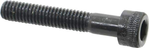 Holo-Krome - M6x1.00 Metric Coarse Hex Socket Drive, Socket Cap Screw - Grade 12.9 Alloy Steel, Black Oxide Finish, Partially Threaded, 35mm Length Under Head - Industrial Tool & Supply