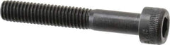 Holo-Krome - M6x1.00 Metric Coarse Hex Socket Drive, Socket Cap Screw - Grade 12.9 Alloy Steel, Black Oxide Finish, Partially Threaded, 40mm Length Under Head - Industrial Tool & Supply