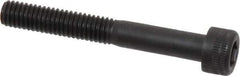 Holo-Krome - M6x1.00 Metric Coarse Hex Socket Drive, Socket Cap Screw - Grade 12.9 Alloy Steel, Black Oxide Finish, Partially Threaded, 45mm Length Under Head - Industrial Tool & Supply