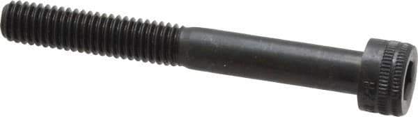 Holo-Krome - M6x1.00 Metric Coarse Hex Socket Drive, Socket Cap Screw - Grade 12.9 Alloy Steel, Black Oxide Finish, Partially Threaded, 50mm Length Under Head - Industrial Tool & Supply