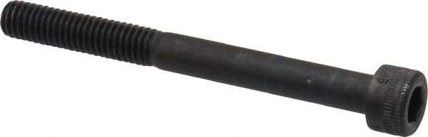 Holo-Krome - M6x1.00 Metric Coarse Hex Socket Drive, Socket Cap Screw - Grade 12.9 Alloy Steel, Black Oxide Finish, Partially Threaded, 60mm Length Under Head - Industrial Tool & Supply