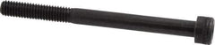 Holo-Krome - M6x1.00 Metric Coarse Hex Socket Drive, Socket Cap Screw - Grade 12.9 Alloy Steel, Black Oxide Finish, Partially Threaded, 70mm Length Under Head - Industrial Tool & Supply