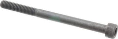 Holo-Krome - M6x1.00 Metric Coarse Hex Socket Drive, Socket Cap Screw - Grade 12.9 Alloy Steel, Black Oxide Finish, Partially Threaded, 75mm Length Under Head - Industrial Tool & Supply