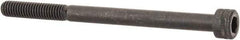 Holo-Krome - M6x1.00 Metric Coarse Hex Socket Drive, Socket Cap Screw - Grade 12.9 Alloy Steel, Black Oxide Finish, Partially Threaded, 80mm Length Under Head - Industrial Tool & Supply