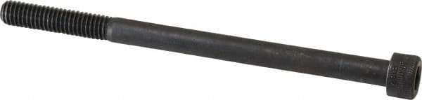 Holo-Krome - M6x1.00 Metric Coarse Hex Socket Drive, Socket Cap Screw - Grade 12.9 Alloy Steel, Black Oxide Finish, Partially Threaded, 90mm Length Under Head - Industrial Tool & Supply