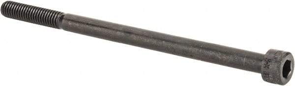 Holo-Krome - M6x1.00 Metric Coarse Hex Socket Drive, Socket Cap Screw - Grade 12.9 Alloy Steel, Black Oxide Finish, Partially Threaded, 100mm Length Under Head - Industrial Tool & Supply