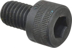 Holo-Krome - M8x1.25 Metric Coarse Hex Socket Drive, Socket Cap Screw - Grade 12.9 Alloy Steel, Black Oxide Finish, Fully Threaded, 12mm Length Under Head - Industrial Tool & Supply