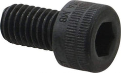 Holo-Krome - M8x1.25 Metric Coarse Hex Socket Drive, Socket Cap Screw - Grade 12.9 Alloy Steel, Black Oxide Finish, Fully Threaded, 14mm Length Under Head - Industrial Tool & Supply