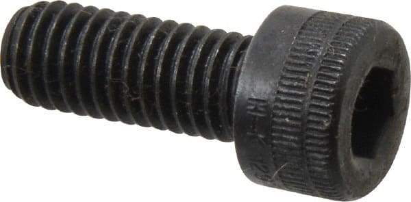 Holo-Krome - M8x1.25 Metric Coarse Hex Socket Drive, Socket Cap Screw - Grade 12.9 Alloy Steel, Black Oxide Finish, Fully Threaded, 20mm Length Under Head - Industrial Tool & Supply